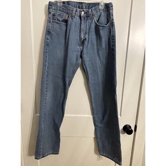 Levi's 505 Size 34 Jeans - Blue Demim - Picture 5 of 10